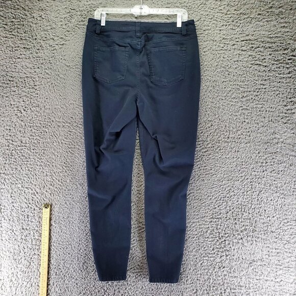 Lane Bryant Jeans Womens 14 Blue Stretch Skinny Denim - Picture 7 of 8